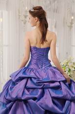 Exclusive Strapless Floor Length Ball Gown With Zebra Fabric