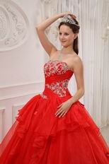 Scarlet Strapless Floor Length Military Ball Dress Online