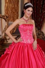 Alizarin Crimson 16th Birthday Girls Dress Under 200 Dollars