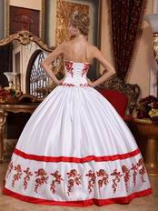 Wine Red Applique Bottom Princess Outfits To Quinceanera Party