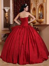 Inexpensive Wine Red Dress Quinceanera Top Designer