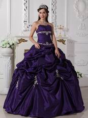 Dark Slate Blue Pretty Quinceanera Dress For Discount