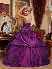 Purple Quinceanera Gown For Young Women 16th Birthday