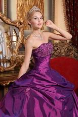 Purple Quinceanera Gown For Young Women 16th Birthday