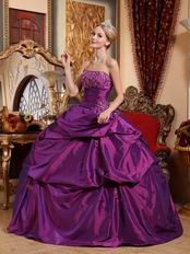 Purple Quinceanera Gown For Young Women 16th Birthday