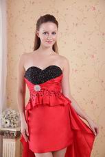 Red New Trender High-low Prom Dress For Women Wear