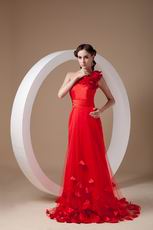 Featured 2014 Top 10 One Shoulder Scarlet Prom Dress Online