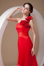 Featured 2014 Top 10 One Shoulder Scarlet Prom Dress Online