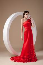 Featured 2014 Top 10 One Shoulder Scarlet Prom Dress Online