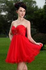 Custom Mini Red Sweet Sixteen Dress Beautiful Girls Wearss