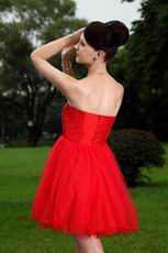 Custom Mini Red Sweet Sixteen Dress Beautiful Girls Wearss