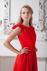 Modest Scoop Scarlet Homecoming Dress Under $100