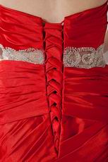 2012 Custom Made Sweetheart Scarlet Long Prom Dress Discount