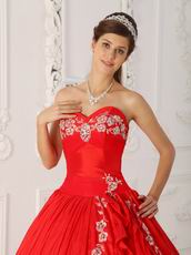 Corset Back Embroidery Trimed Quinceanera Dress 2014 Design