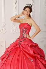 Military Party Wear Strapless Floor Length Ball Dress