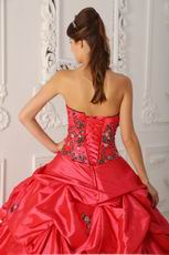 Military Party Wear Strapless Floor Length Ball Dress