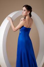 Sweetheart Empire Waist Skirt Lapis Lazuli Long Prom Dress