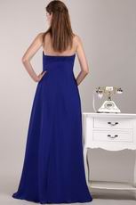 Sweetheart Floor Length Elegant Royal Blue Prom Dress Discount