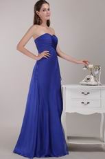 Simple Royal Blue Stylish 2014 Junior Bridesmaid Dress