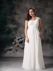 White Sheath One Shoulder Designer Prom Dress Cheap Inexpensive