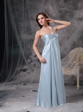 Light Blue One Shoulder Long Pageant Dress For Discount Inexpensive