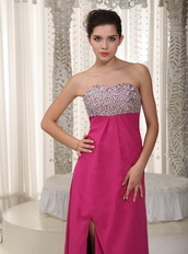 Floor-length Ruby Chiffon Lady Wear Prom Dress Designers List Inexpensive