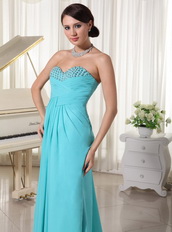 New Look Aqua Blue Sweetheart Prom Dress By Top Designer Inexpensive