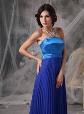 Royal and Sky Blue Stitched Together Prom Dress For Women Inexpensive