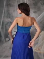 Royal and Sky Blue Stitched Together Prom Dress For Women Inexpensive