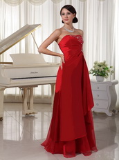 Wine Red Embroidery Floor-length Cheap Prom Dresses Gowns Inexpensive