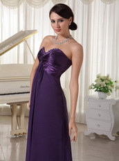 Sweetheart Dark Purple Chiffon Different Prom Dresses By Designer Inexpensive