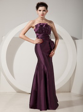 Floor-length Taffeta Prom Dress Jacket with Dark Purple Skirt Inexpensive