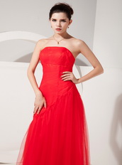 Strapless Floor-length Prom Dress By Top Designer Miami Inexpensive