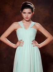 Apple Green Straps Designer Prom Dresses Ready To Wear Inexpensive