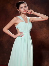 Apple Green Straps Designer Prom Dresses Ready To Wear Inexpensive