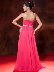 Gowns Prom Dress Coral Red 2014 Dresses For Prom Wear Inexpensive