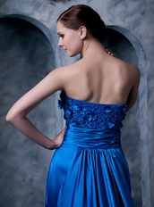 Strapless International Klein Blue Top Prom Dresses 2014 Inexpensive