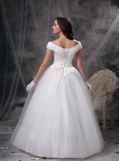 Beautiful Off The Shoulder Winter Prom Ball Gown Cheap Inexpensive