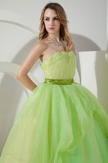 Contrast Color Fading Green Quinceanera Dress Like A Princess