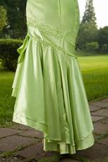 Mermaid Lime Green High Low Skirt New Look Prom Dress