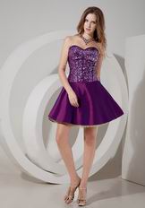 Sexy Sweetheart Sequin Girls Wear Sweet 16 Dress
