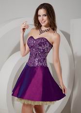 Sexy Sweetheart Sequin Girls Wear Sweet 16 Dress