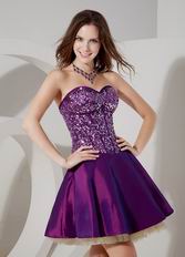 Sexy Sweetheart Sequin Girls Wear Sweet 16 Dress
