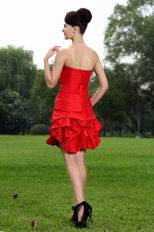 Affordable Short Girls Sweet 16 Party Dress In Red