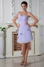 Lovely Asymmetrical Neck High Low Sweet 16 Dress