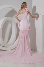 Unique Pink Sweet 16 Dress With Detachable Fishtail Skirt