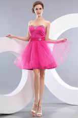 Lovely Sweetheart Fuchsia Sweet 16 Dresses For Sale