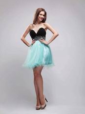 Black and Light Sky Blue Dresses To Sweet 16