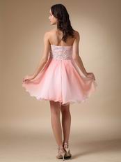 Fading Color Chiffon Fabric Cute Girls Sweet 16 Dress