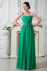 Discount Sweetheart Criss Cross Turquoise Evening Dress